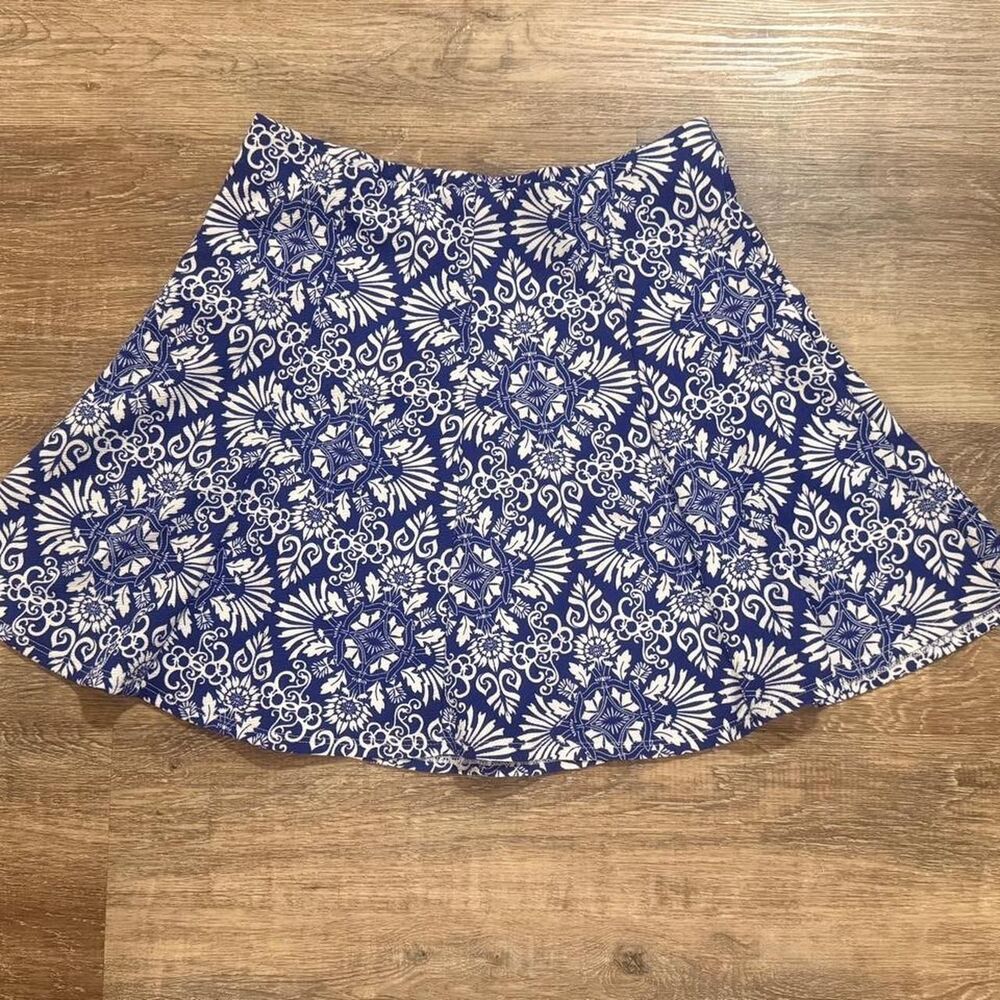 Charlotte-russe Women's Blue and Navy Skirt